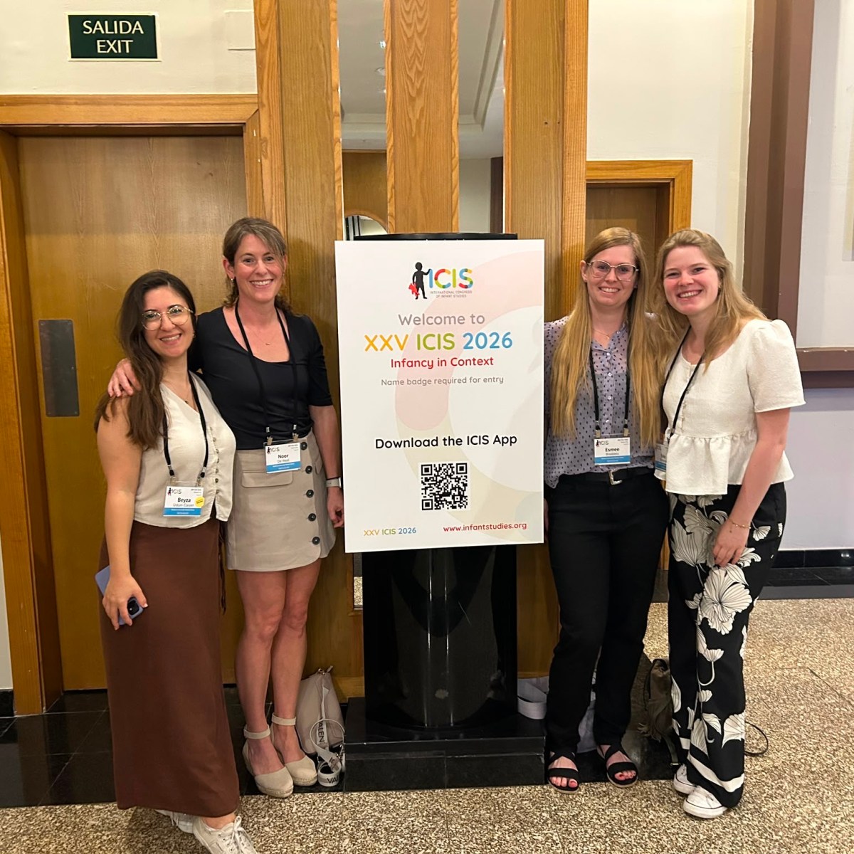 Our Lab at the International Congress for Infant Studies (ICIS) 2026